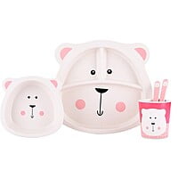 Bamboo Fiber Cartoon Pet/toy meal set for Kids Tableware Bamboo Fiber Cartoon Pet/toy meal set for Kids Tableware