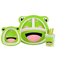 Bamboo Fiber Cartoon Pet/toy meal set for Kids Tableware Bamboo Fiber Cartoon Pet/toy meal set for Kids Tableware