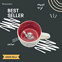 Exquisite 3D Cartoon Coffee Cup Exquisite 3D Cartoon Coffee Cup