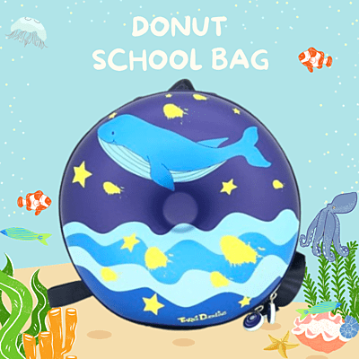 Kids Donut School Bag