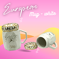 European Mug with Lid European Mug with Lid