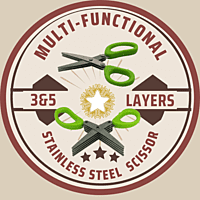 Stainless Steel Five & Three -Layer Scissor Stainless Steel Five & Three -Layer Scissor