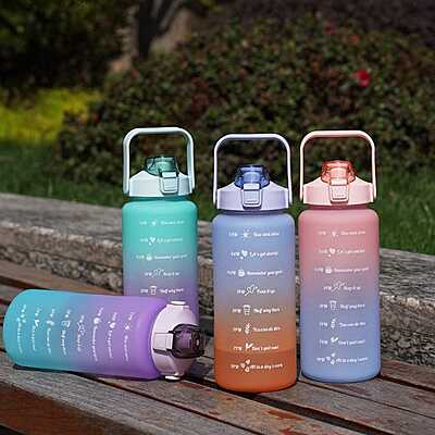 Motivational Time Marker water bottle