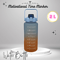 Motivational Time Marker water bottle Motivational Time Marker water bottle