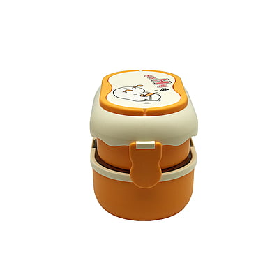 European Style Double Layer Antibacterial Lunch Box European Style Double Layer Antibacterial Lunch Box